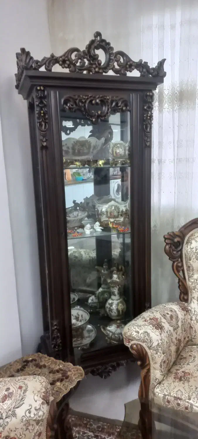 مبلمان ۹ نفره استیل|مبلمان خانگی و میز عسلی|قم, شاه سید علی|دیوار