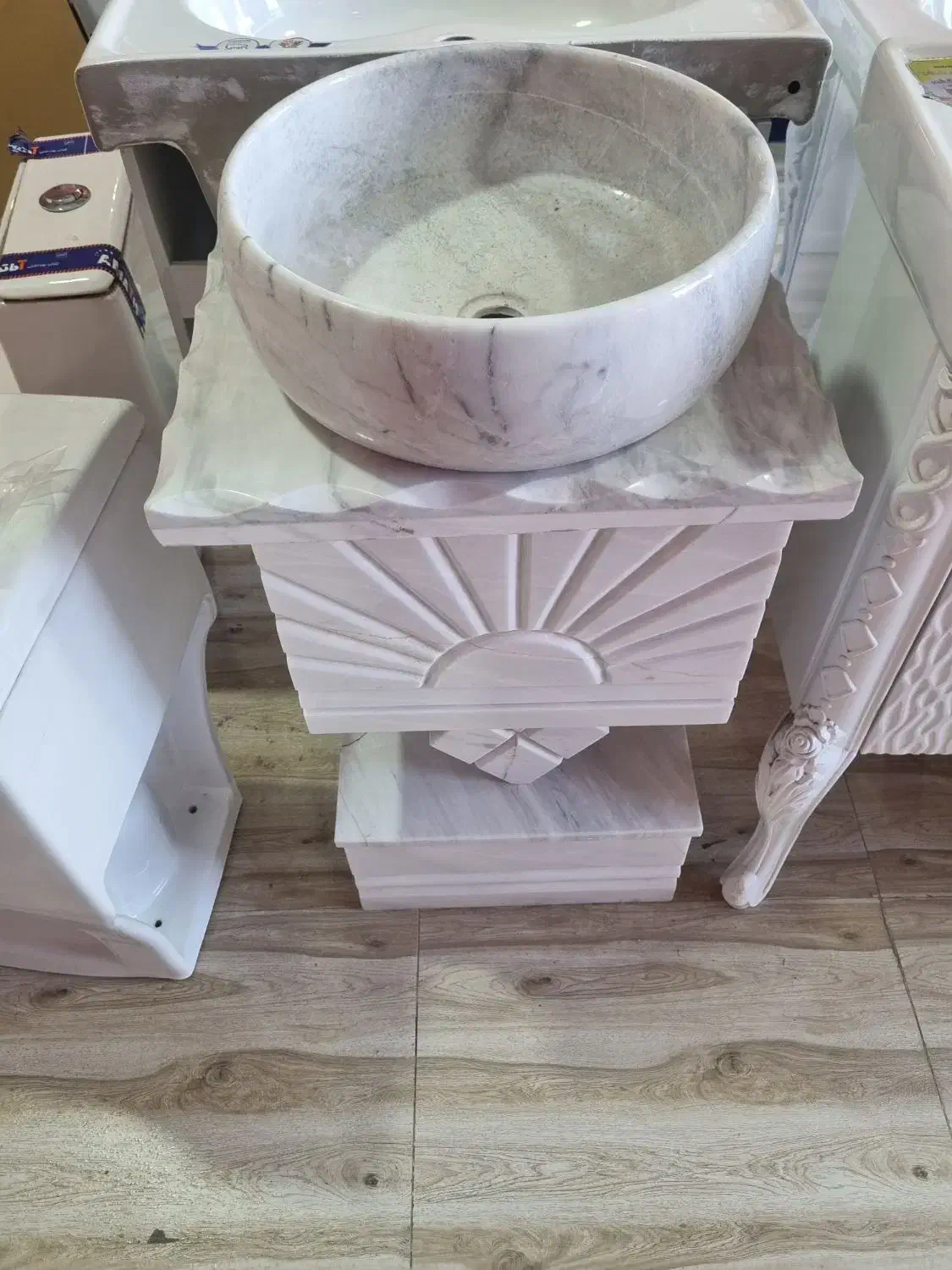 روشویی سنگی|لوازم سرویس بهداشتی|کرمان, |دیوار