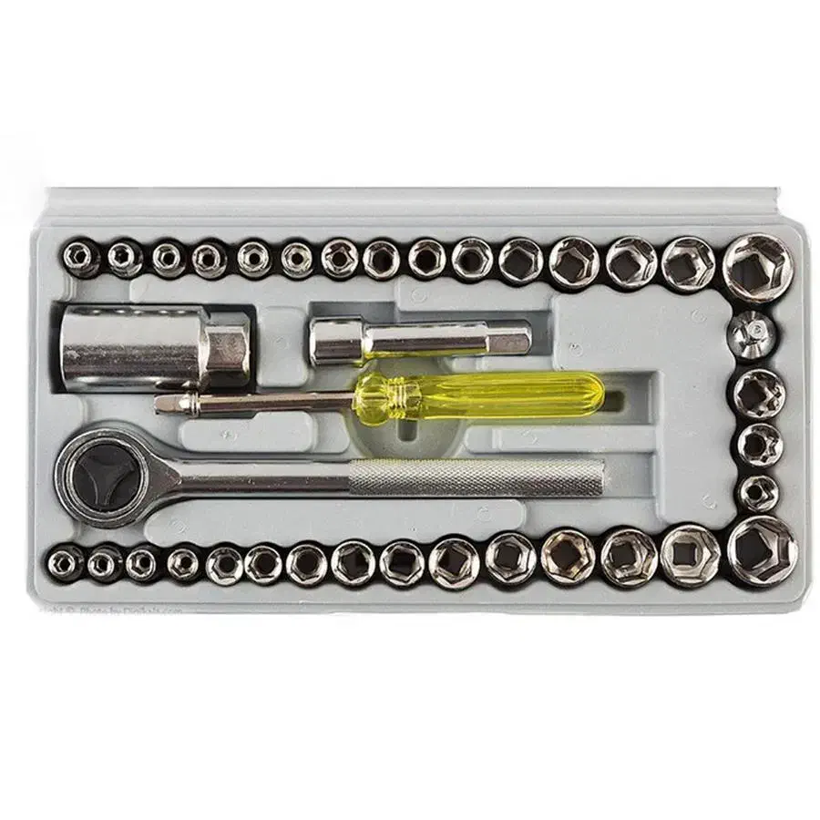 جعبه آچار بکس ۴۰عددی|ابزارآلات|داراب, |دیوار