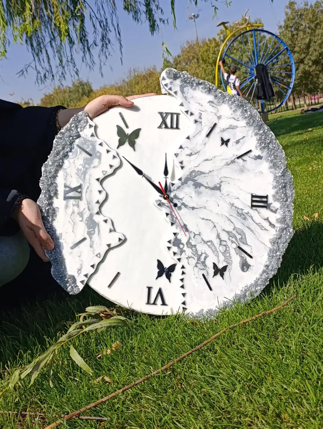 ساعت رزینی|ساعت دیواری و تزئینی|اقبالیه, |دیوار