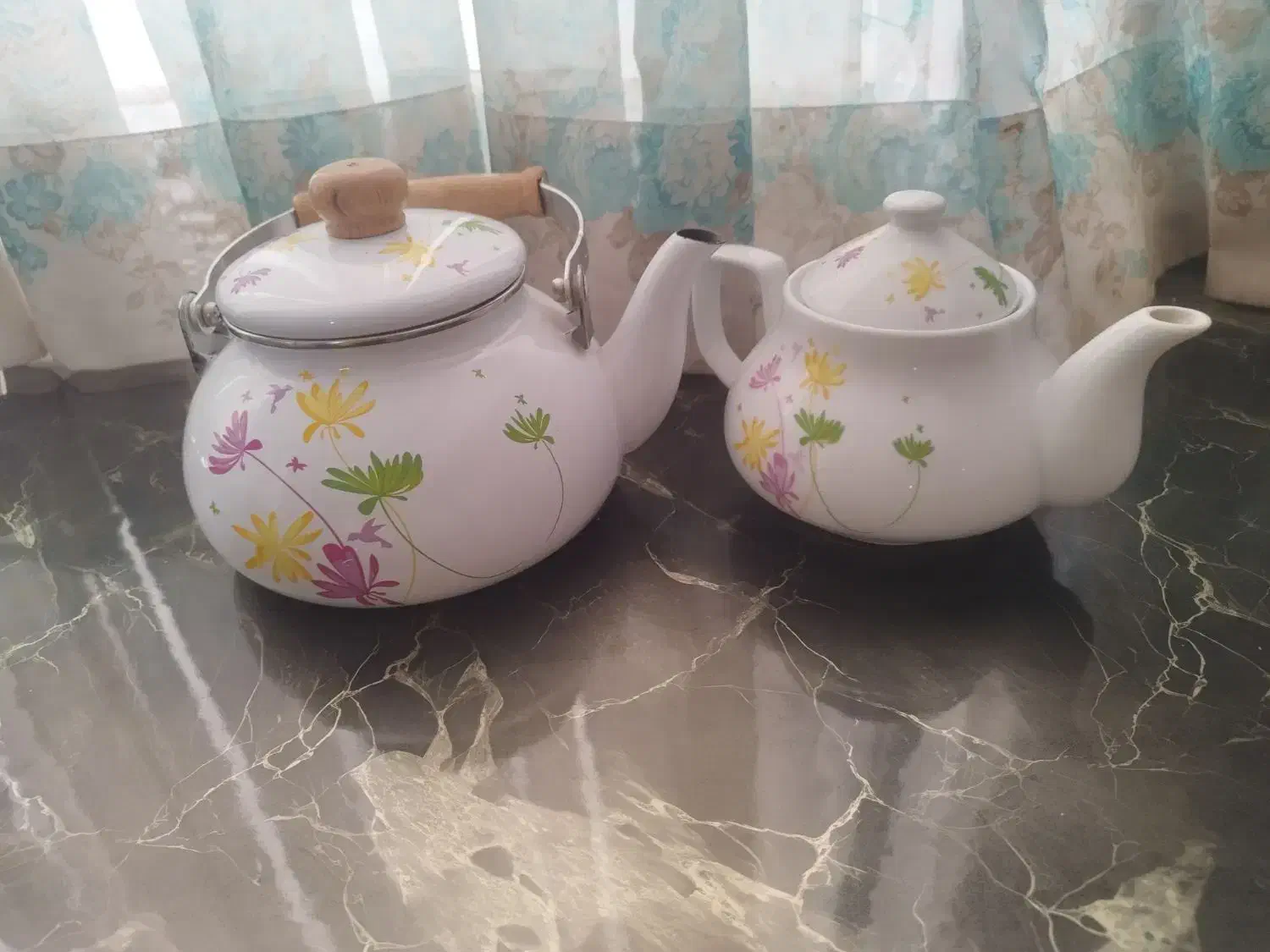 کتری قوری نونو استفاده نشده|قوری، کتری، قهوه‌ساز دستی|سبزوار, قلعه‌نو دهزار|دیوار