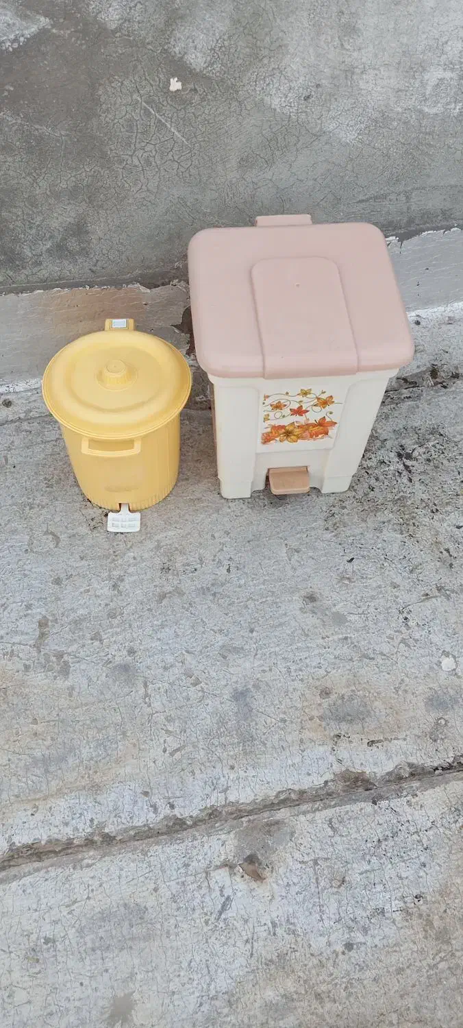 فروش دوعدد ظرف جای اشغال|لوازم نظافت|کرمانشاه, |دیوار