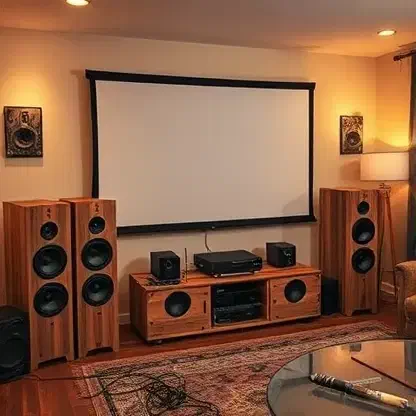 سیستم خانگی|سیستم صوتی خانگی|سرعین, |دیوار