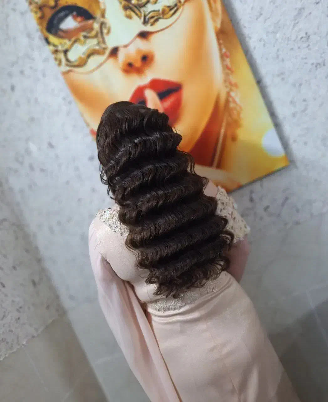 میکاپ و شینیون با هم فقط 690|خدمات آرایشگری و زیبایی|قم, زنبیل آباد|دیوار