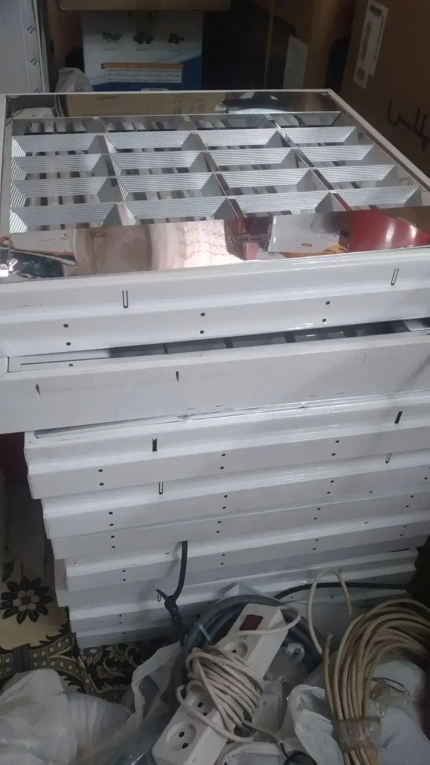 پنل سقفی ۶۰در۶۰ قاب استیل|لامپ و چراغ|شیراز, فاضل|دیوار