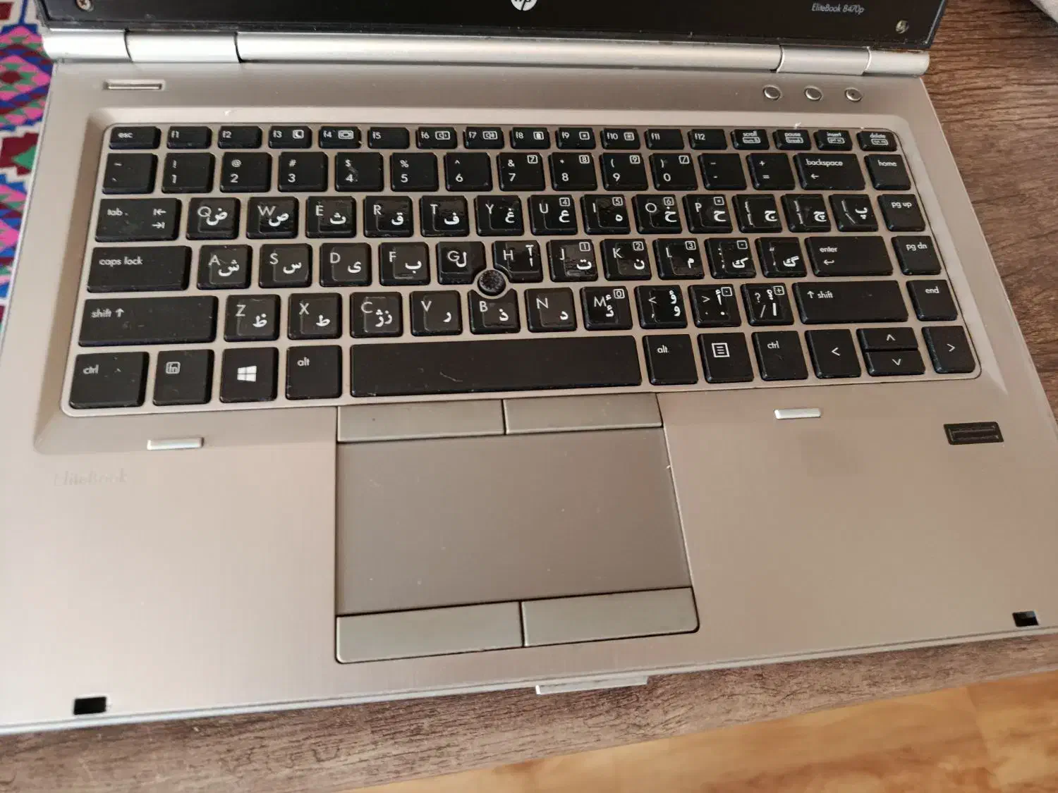 فروش لپ تاپ hpدست دوم اما موس نو و اکبند|رایانه همراه|گرمسار, |دیوار