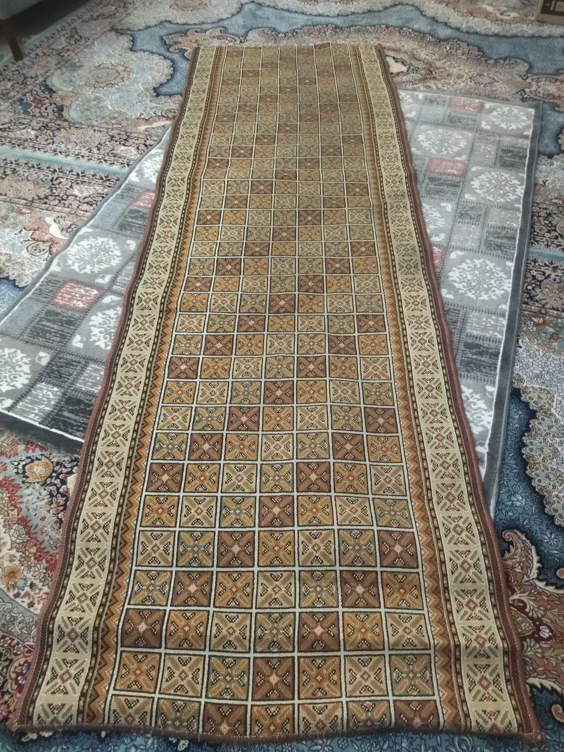 قالیچه وکناره|فرش|کهریزک, |دیوار