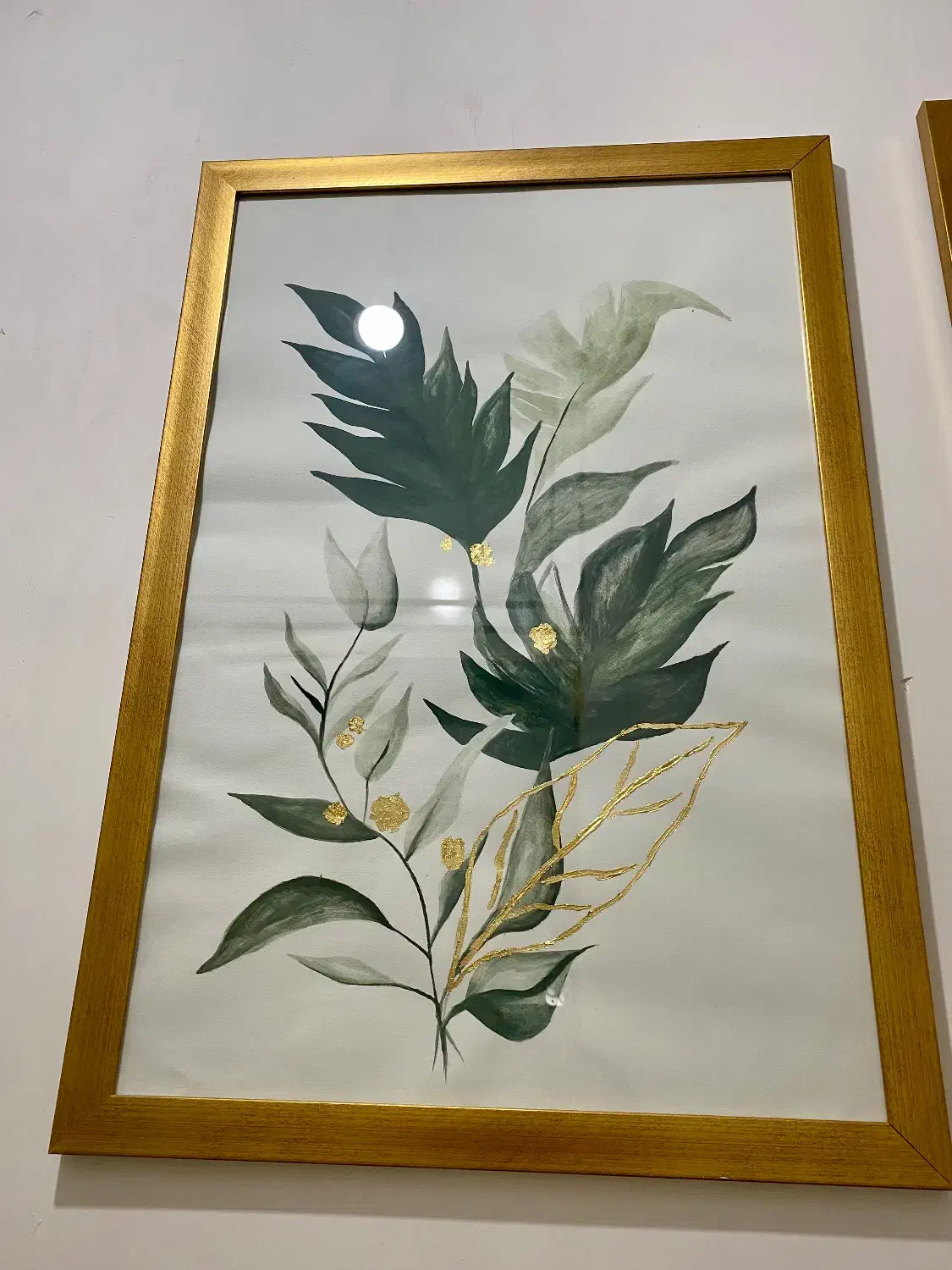 تابلو نقاشی کار دست ورق طلا|تابلو، نقاشی، عکس|مشهد, ثامن|دیوار