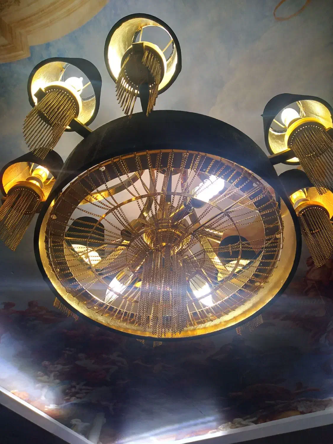 لوستر ۸ شاخه|لوستر و چراغ آویز|طرقبه, |دیوار