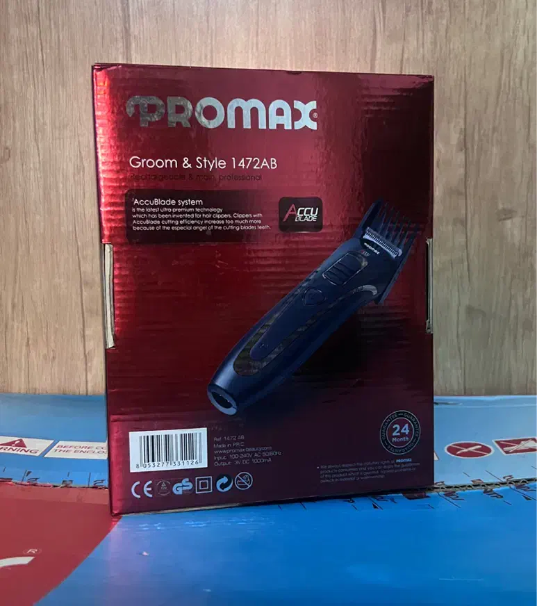 ماشین اصلاح promax 1472   تخفیف ۲۵٪ به علت حراج|آرایشی، بهداشتی، درمانی|تهران, حکیمیه|دیوار