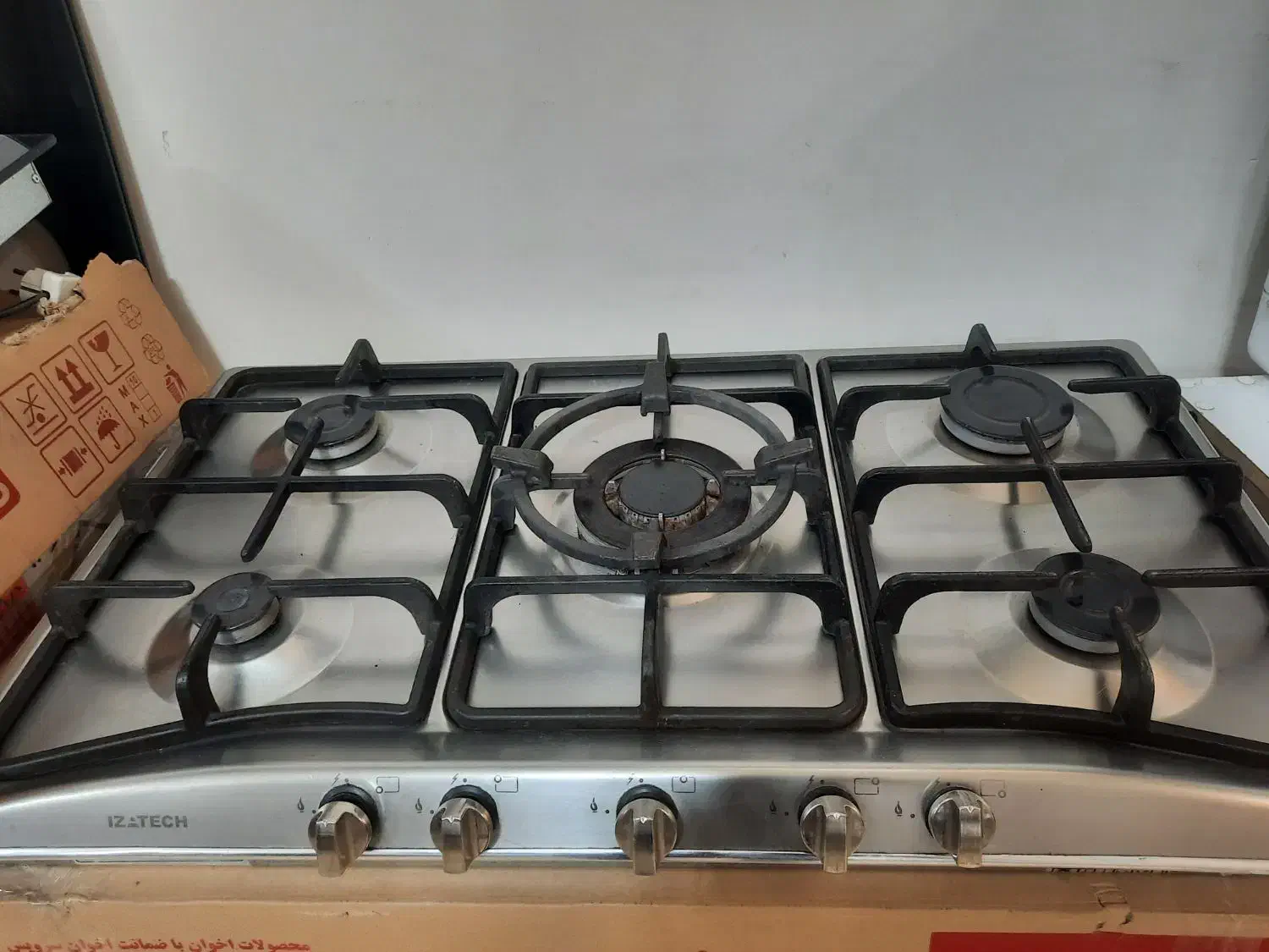 اجاقگاز رومیزی کارکرده مارک استیل البرز .|اجاق گاز و لوازم برقی پختوپز|گرمدره, |دیوار