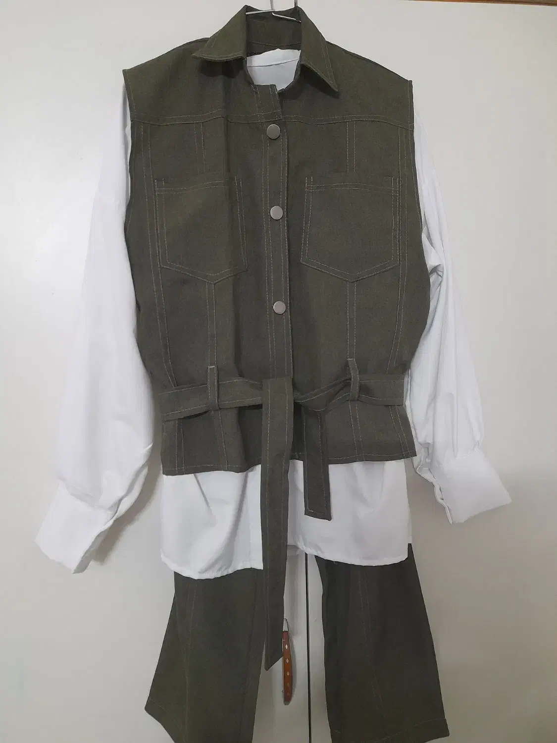 ست سه تیکه نو مناسب سایز ۳۸ تا ۴۲ در شاندیز|لباس|شاندیز, |دیوار