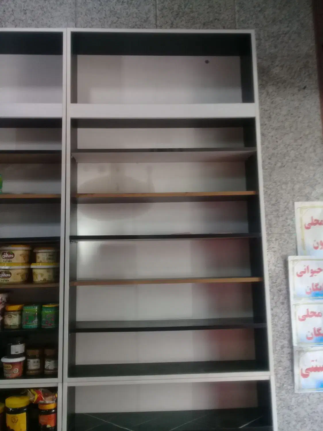 قفسه ام دی اف|فروشگاه و مغازه|ری, باروت کوبی|دیوار