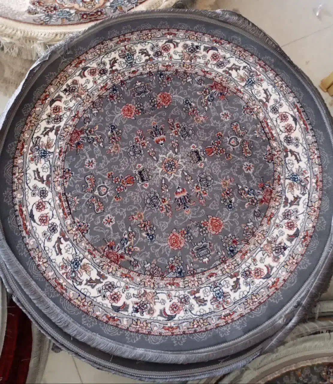 فرش گرد تخفیفی|فرش|زنجان, |دیوار