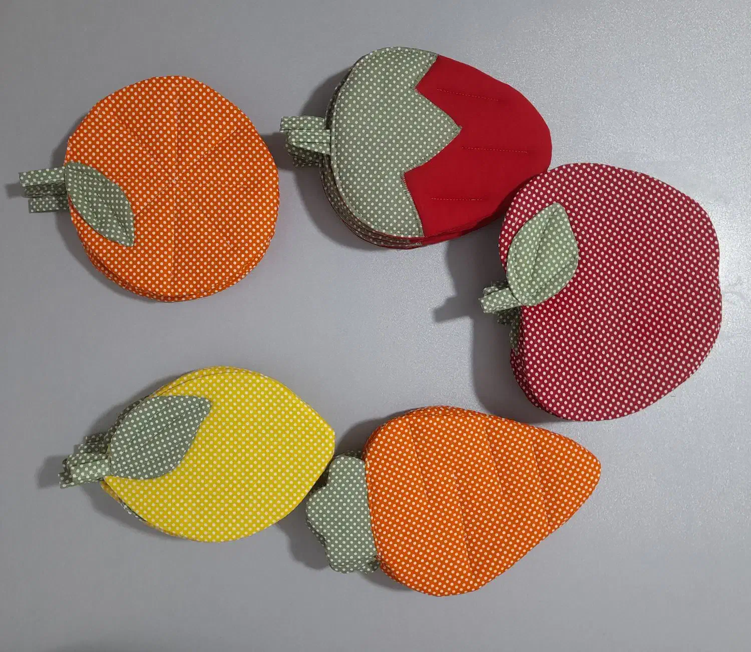 دستگیره کتان نخ طرح میوه|سفره، حوله، دستمال آشپزخانه|بجنورد, |دیوار