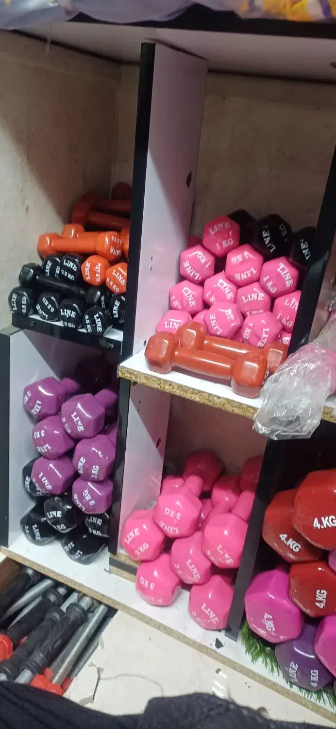 دمبل نیم تا ۱۵ کیلویی|ظروف پختوپز|بابل, |دیوار