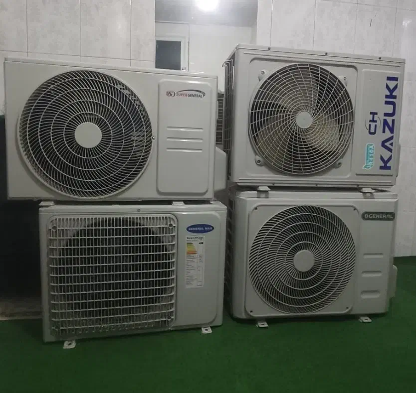 ۴ عدد کولر گازی ۱۲هزار|کولر گازی و فنکوئل|اشتهارد, |دیوار