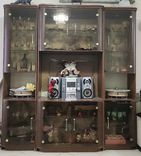 بوفه ۳تیکه|بوفه، ویترین، کنسول|رشت, چله خانه|دیوار