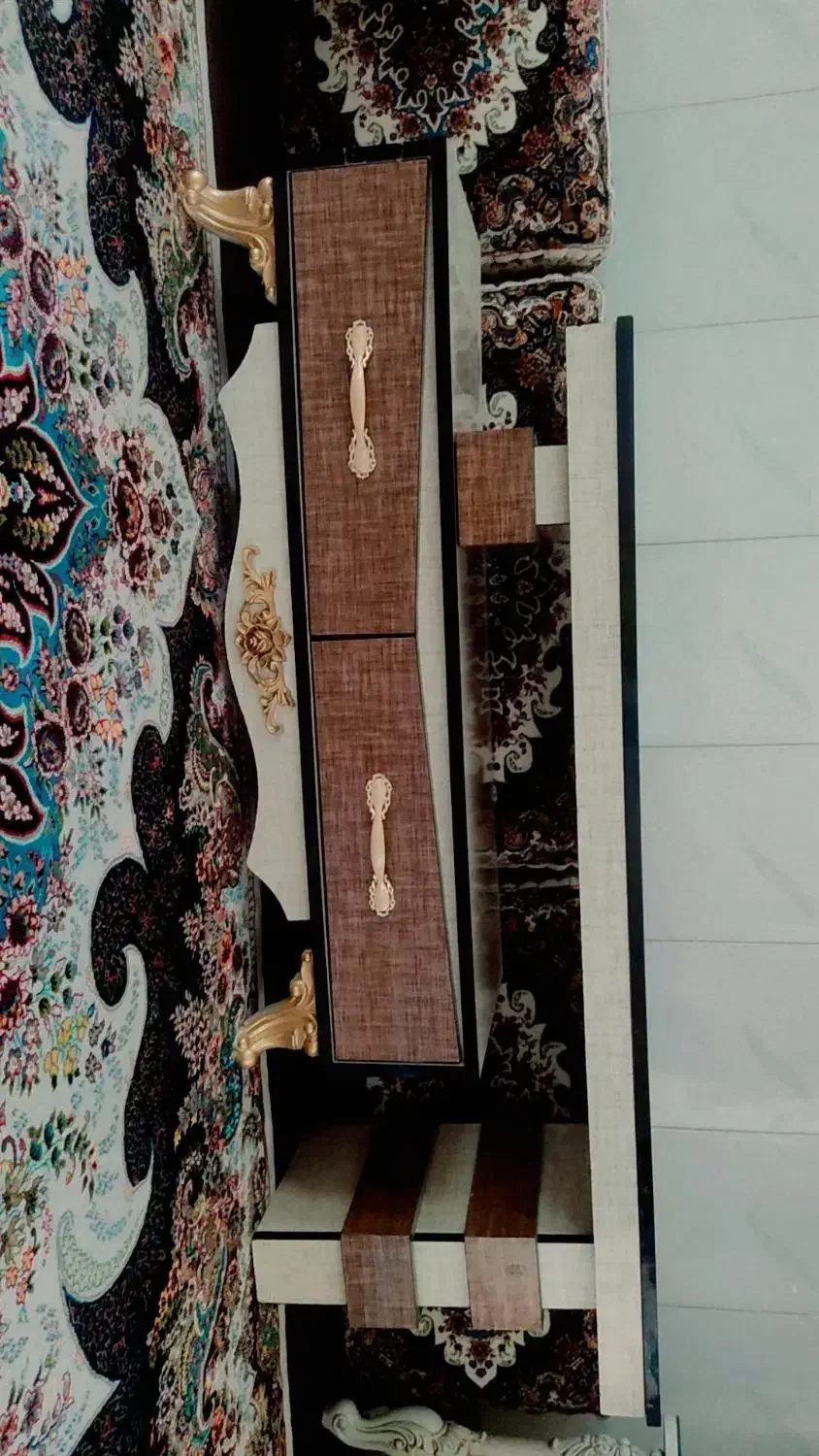 میز تلویزیون ایینه وکنسول بوفه و ساعت|بوفه، ویترین، کنسول|سنندج, |دیوار