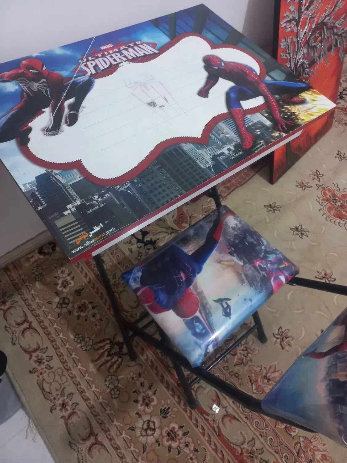 میز تحریر پسرانه|میز تحریر و کامپیوتر|کاشان, زیارتی|دیوار