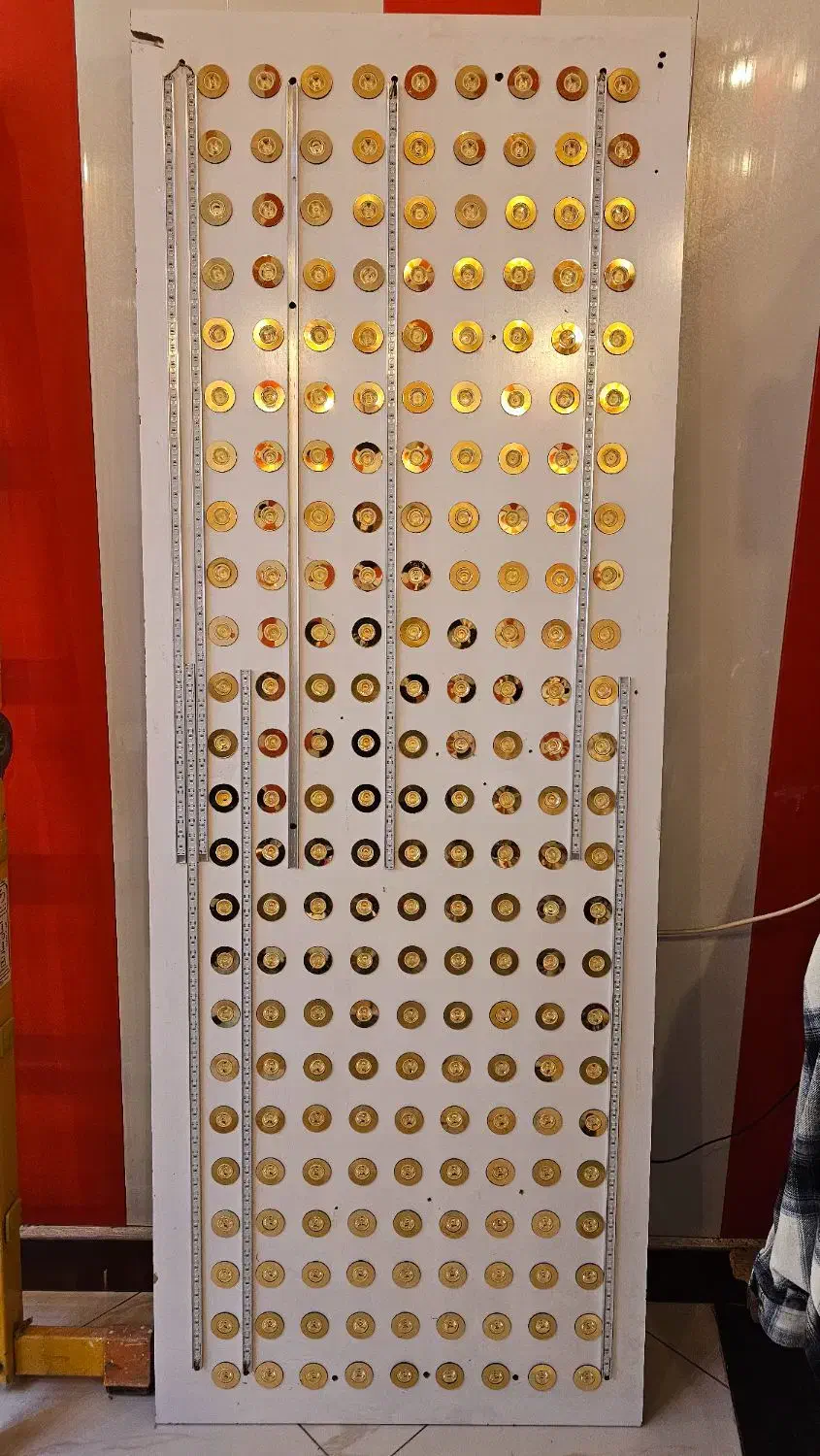 چراغ ویترین مغازه با mdf|لامپ و چراغ|ماکو, |دیوار