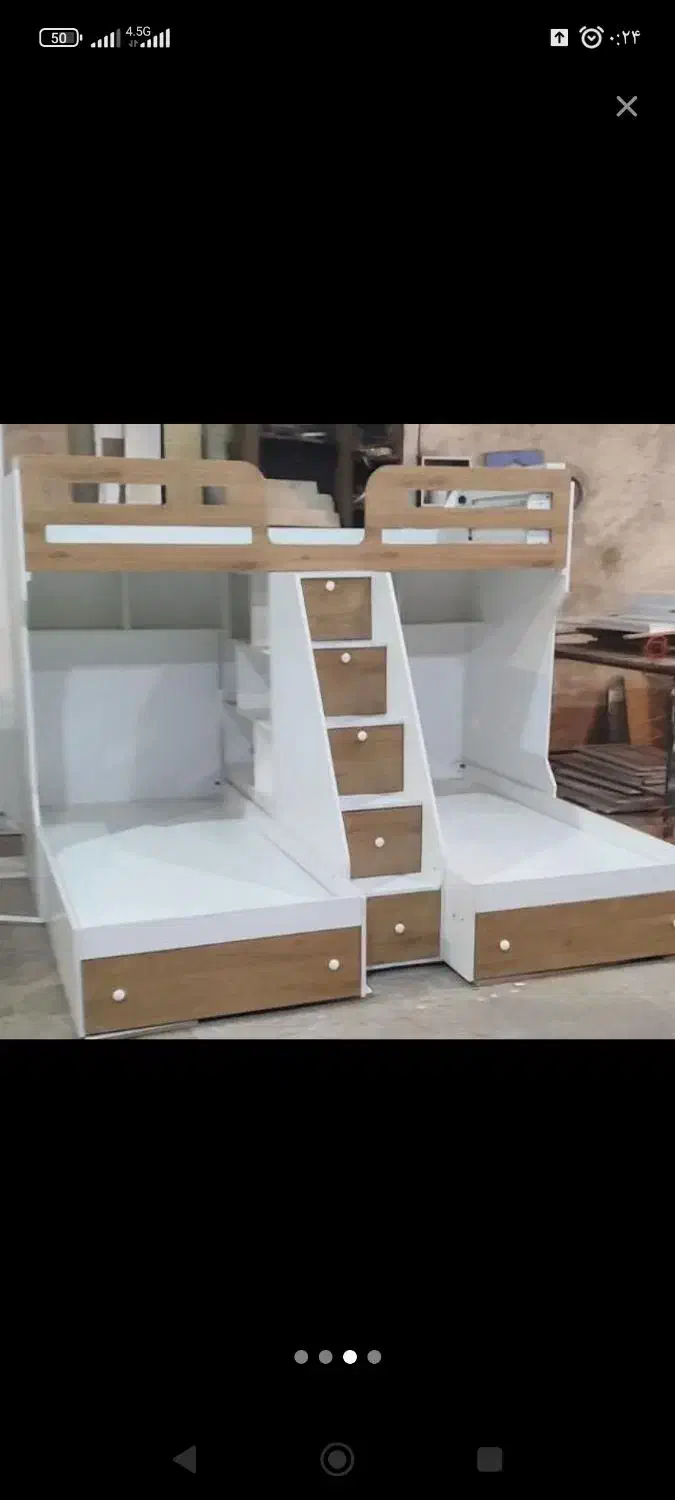 تخت خواب دوطبقه مدل ممبران.تخت دونفره ممبران|تخت و سرویس خواب|کرمانشاه, |دیوار