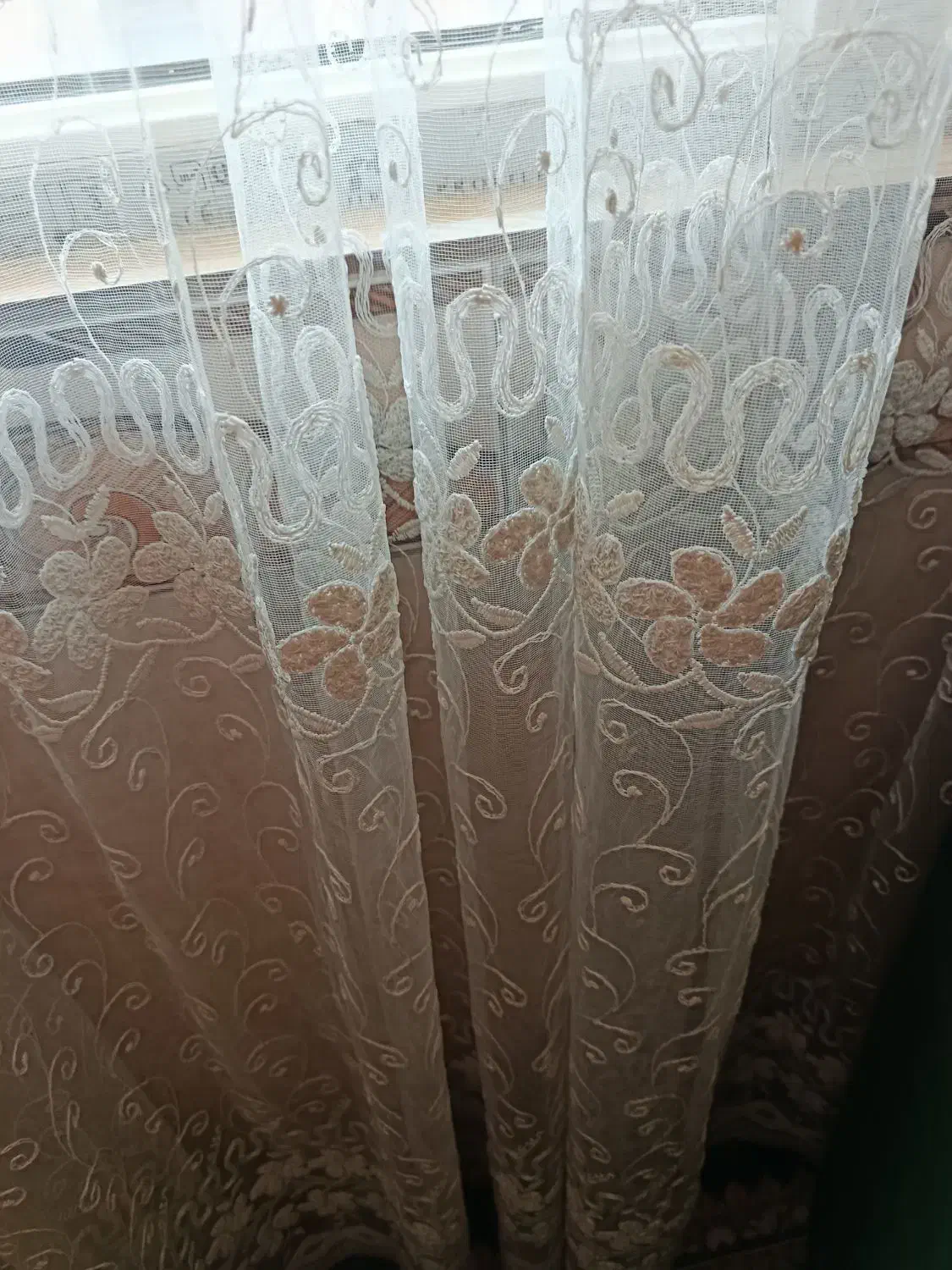 ۵متر پرده|پرده، رانر، رومیزی|پاکدشت, خاتون آباد|دیوار