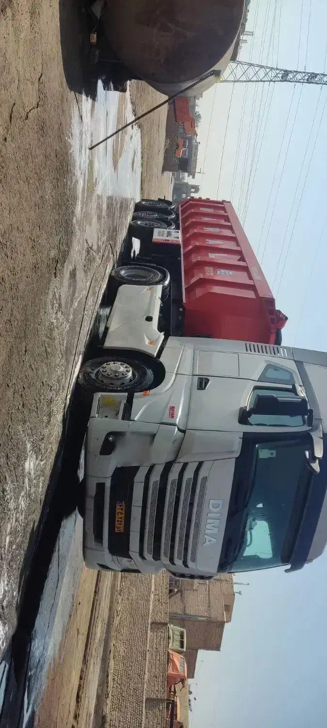 کشنده دیما مدل ۴۰۳ تریلی کمپرس ۳محور|خودرو سنگین|کوهپایه, |دیوار