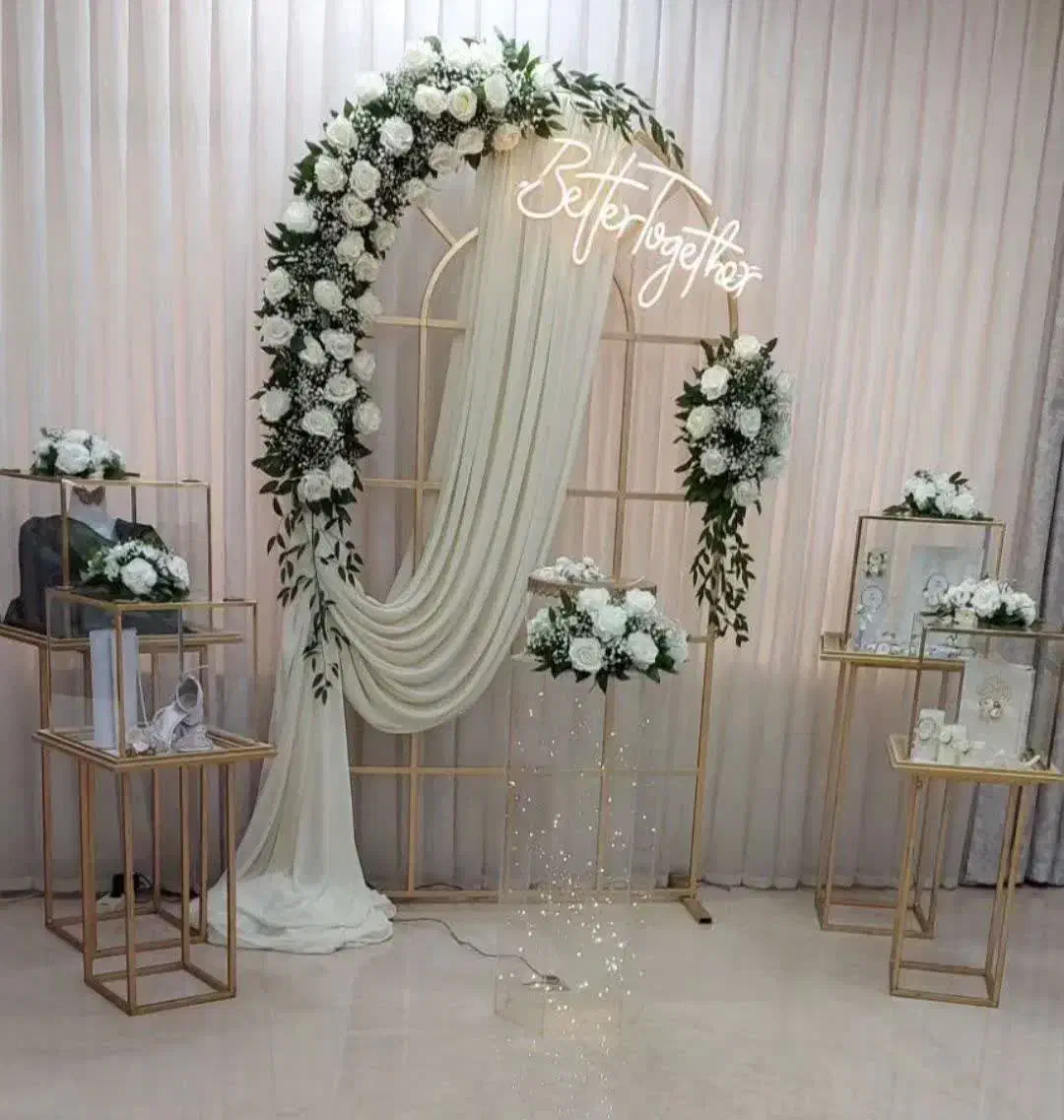 گل ارایی، نامزدی،باکس شیشه ای، خنچه|خدمات پذیرایی، مراسم|مشهد, طبرسی شمالی|دیوار