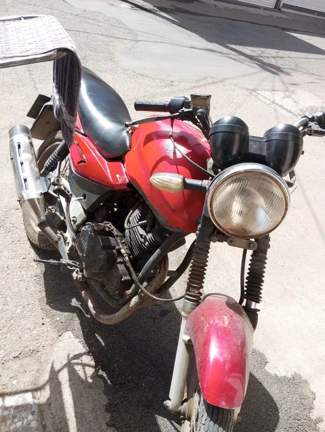 موتور دایچی 200 مدل 91 پلاک ملی معاوضه|موتورسیکلت|رشت, دروازه لاکان|دیوار