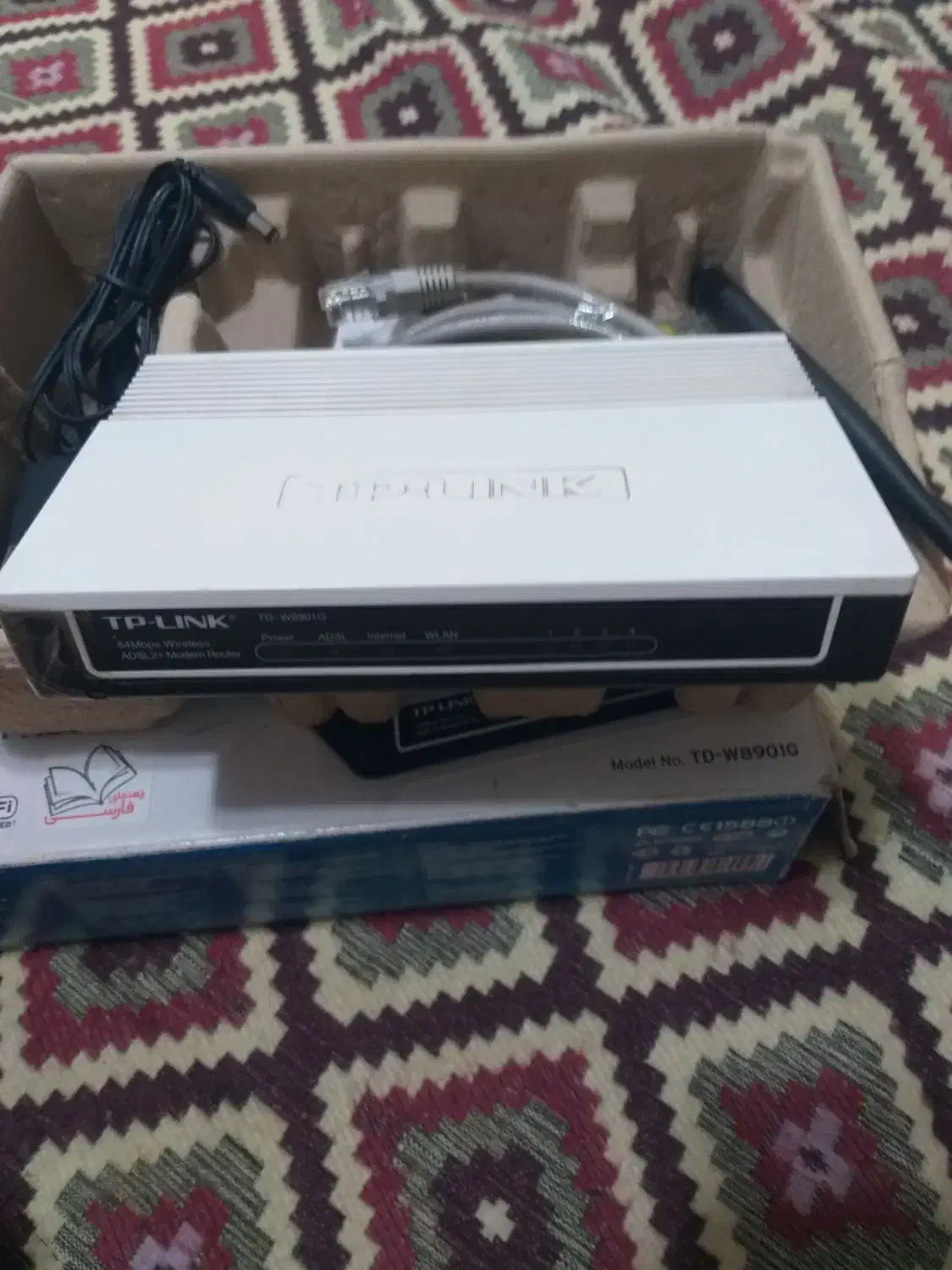 یک دستگاه مودم خیلی کم استفاده شده|مودم و تجهیزات شبکه|بندر امام خمینی, |دیوار