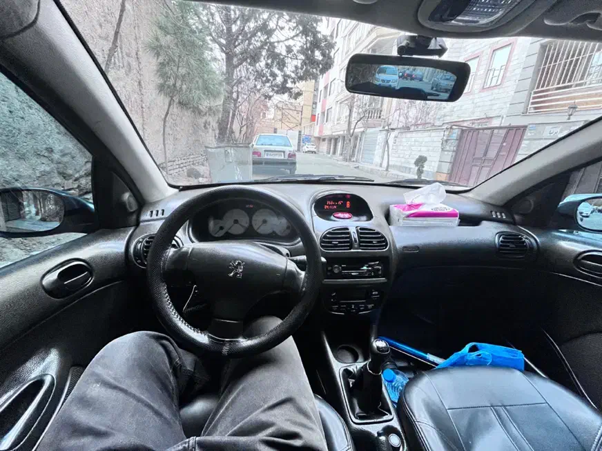 پژو۲۰۶ مدل ۹۳ دور رنگ|خودرو سواری و وانت|اندیشه, پرنیان|دیوار