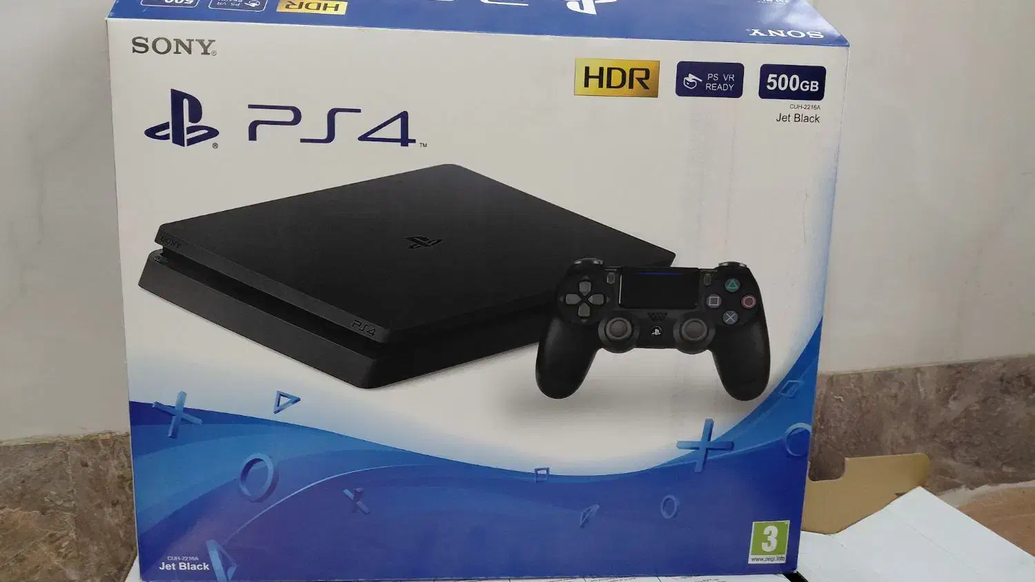 پلی استیشن۴ اسلیم ۵۰۰گیگ سونی۴ ps4 کپی خور دو دسته|کنسول، بازی ویدئویی و آنلاین|قم, شاه سید علی|دیوار
