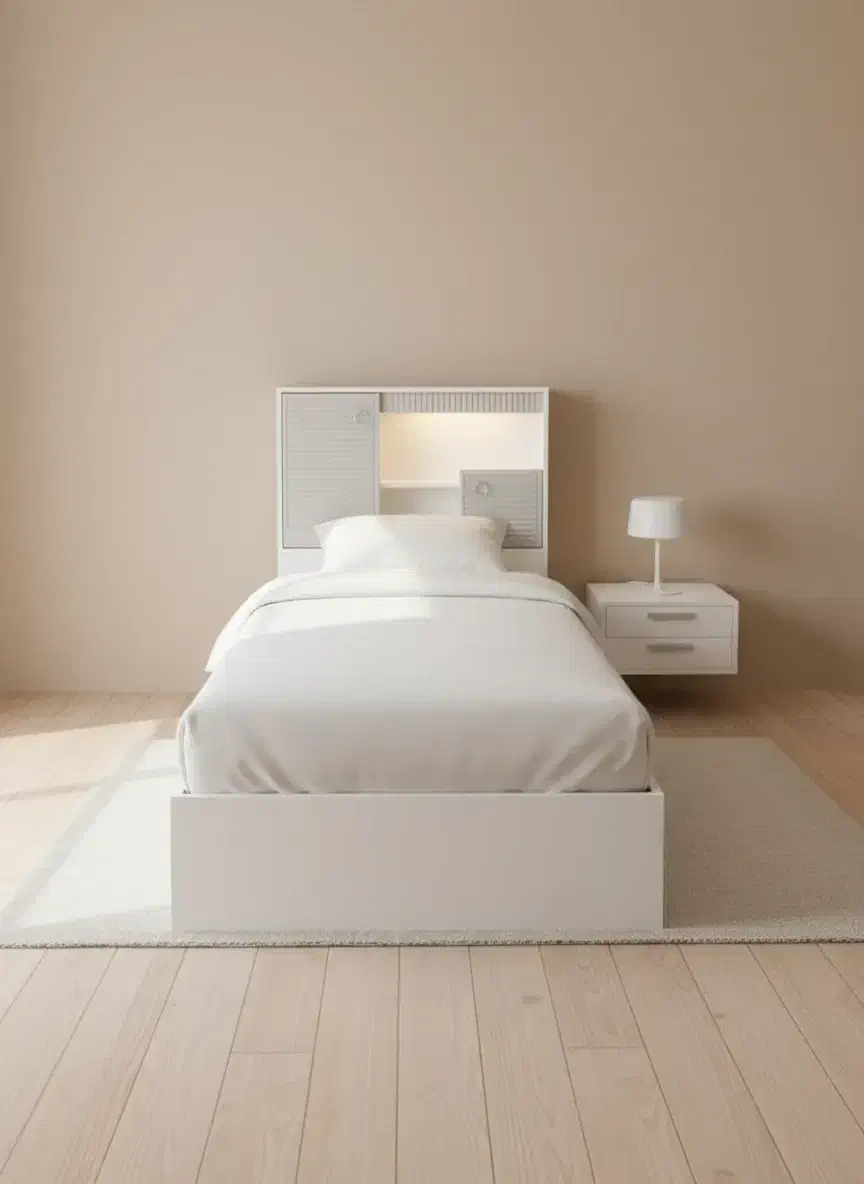 تخت یکنفره نوجوان|تخت و سرویس خواب|خمینیشهر, |دیوار