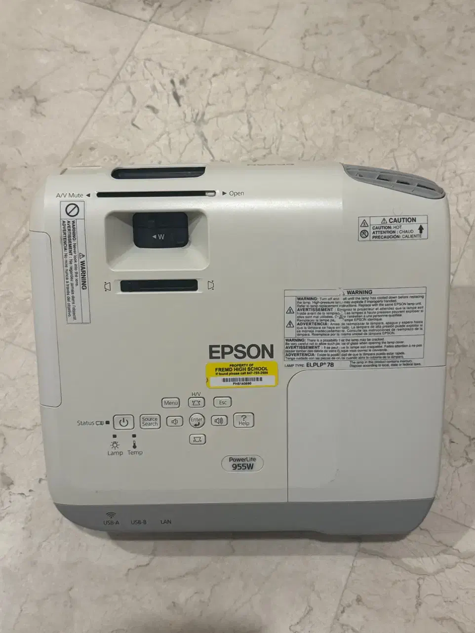 پروژکتور اپسون 955W|تلویزیون و پروژکتور|تهران, شهرک غرب|دیوار