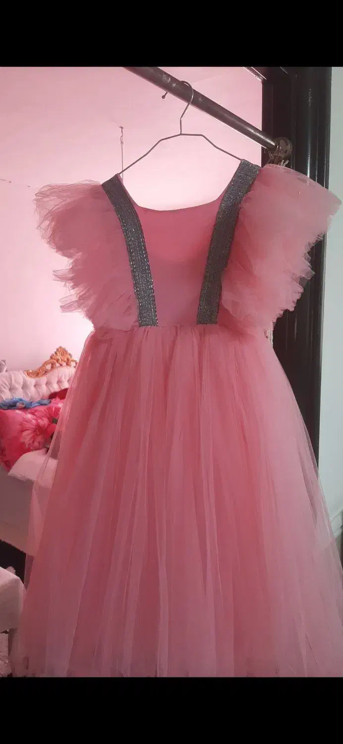 پیرهن‌مجلسی دخترانه|کفش و لباس بچه|خمین, |دیوار