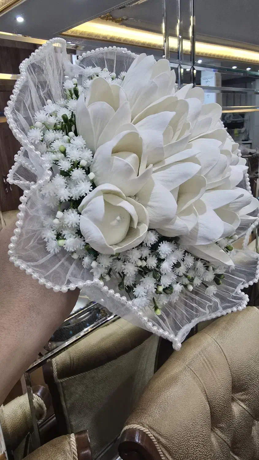 گل سفید|گل مصنوعی|اردبیل, |دیوار