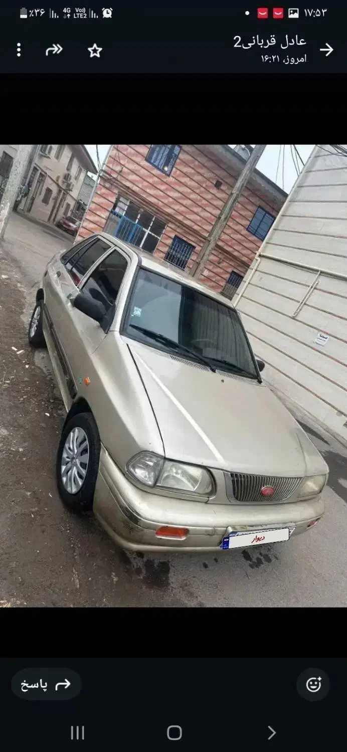 فروش فوری پراید 86 دوگانه و اتومات|خودرو سواری و وانت|رشت, انصاری|دیوار