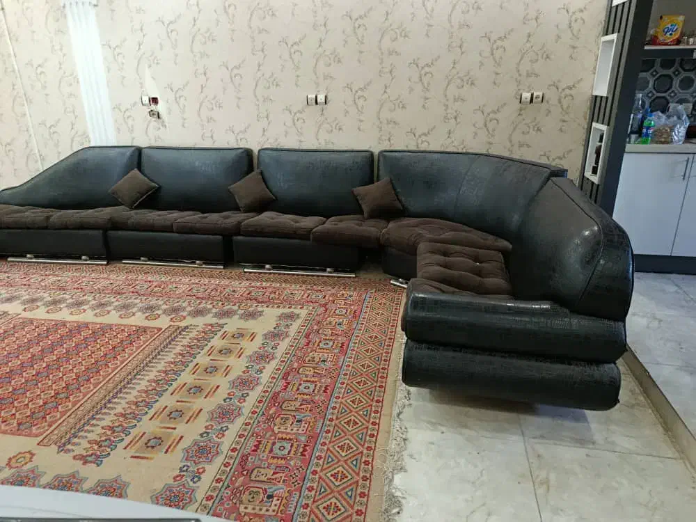 مبل چرم کار تهران|مبلمان خانگی و میز عسلی|زاهدان, |دیوار