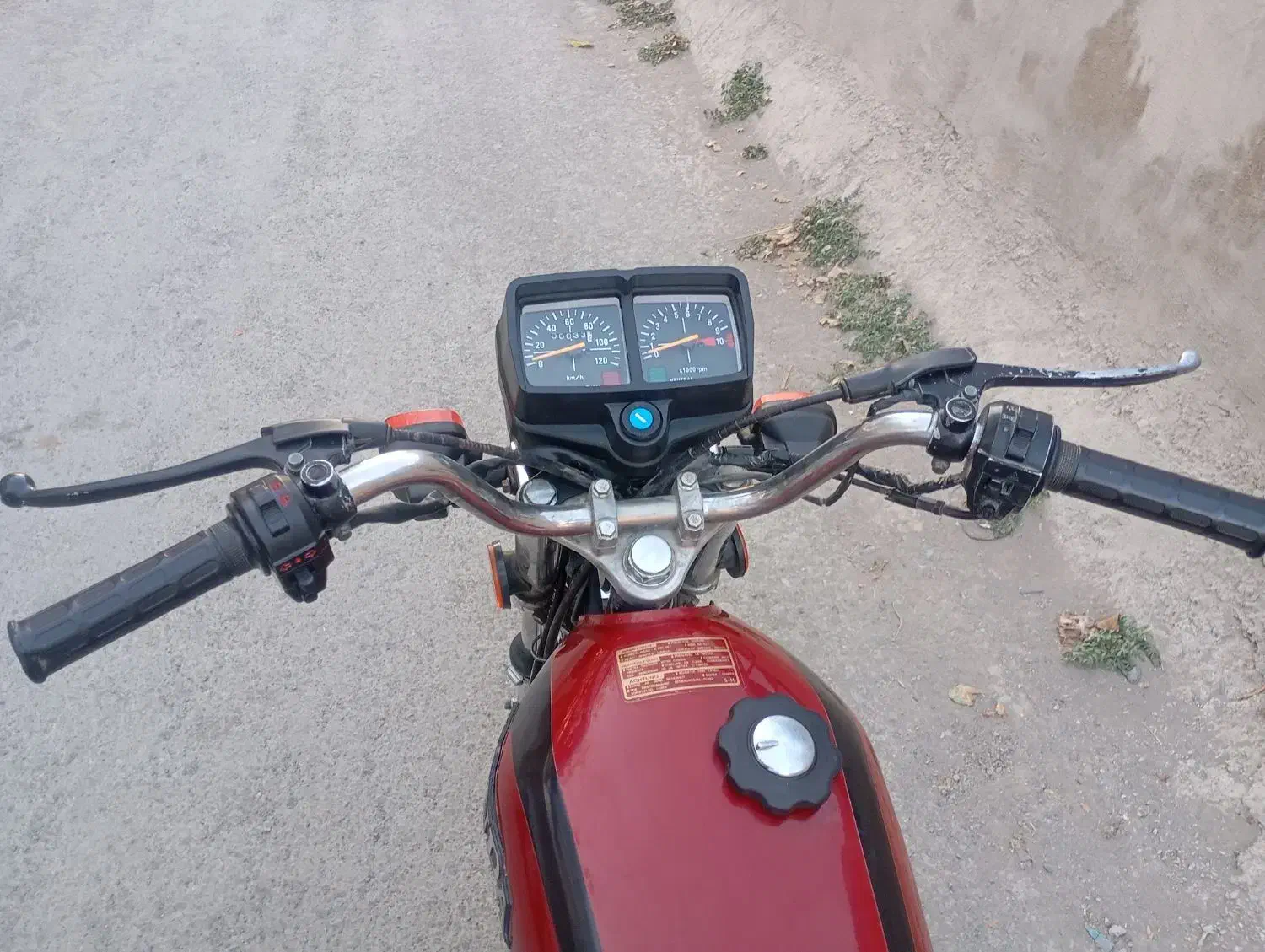 موتور هندا 150 کبیر|موتورسیکلت|رباطکریم, حصار مهتر|دیوار