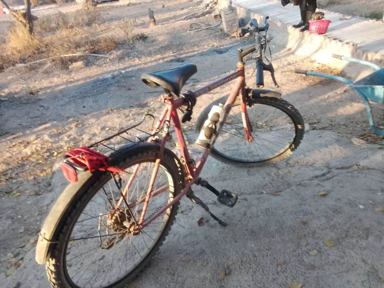 دوچرخه ۲۶|دوچرخه، اسکیت، اسکوتر|هشتگرد, شهرک راه آهن|دیوار