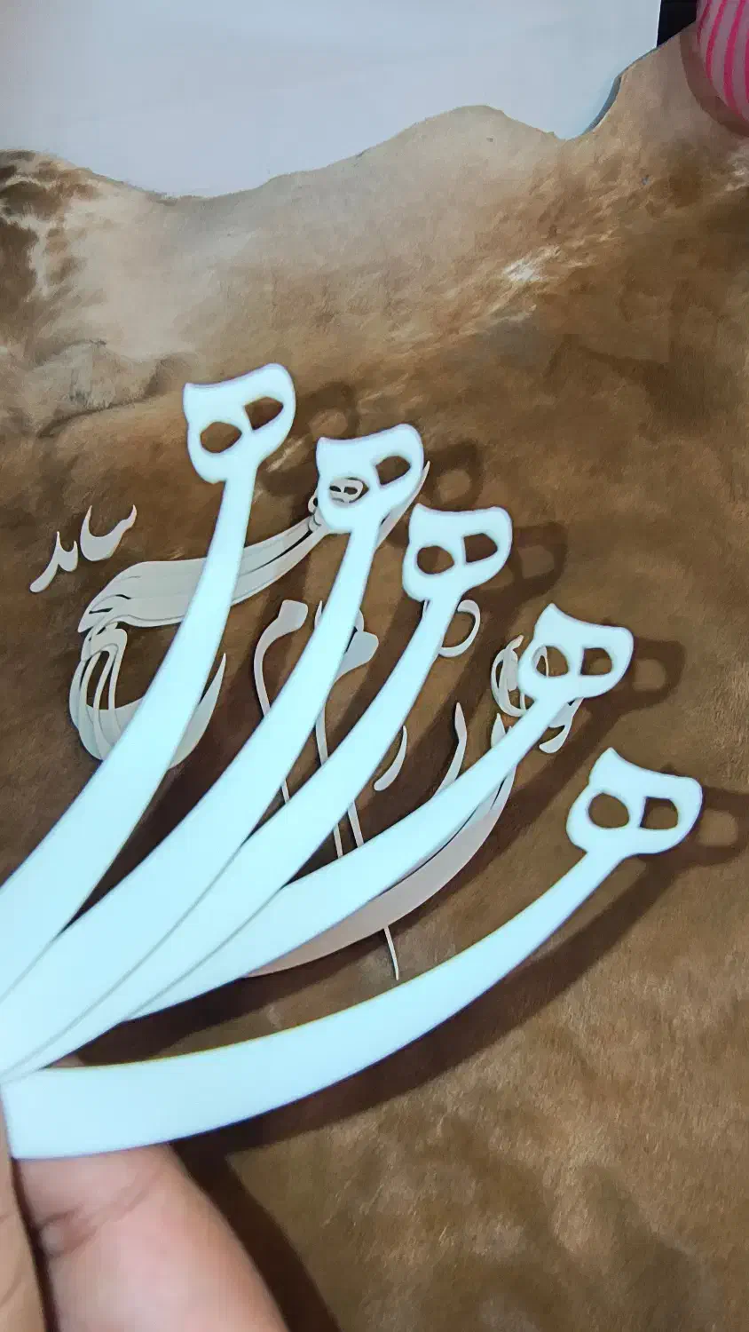 انواع حروف کالیگرافی چوبی برای ابعاد بوم 30*40|تابلو، نقاشی، عکس|تهران, دریاننو|دیوار