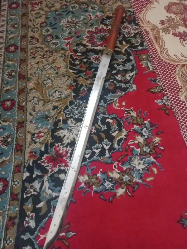 شمشیر سامورایی|کلکسیون اشیاء عتیقه|فسا, |دیوار