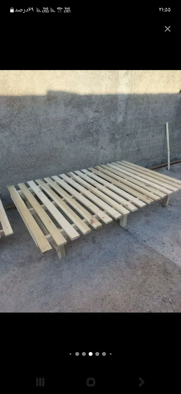 کفی تخت چوبی|تشک تختخواب|مشهد, آزادشهر|دیوار