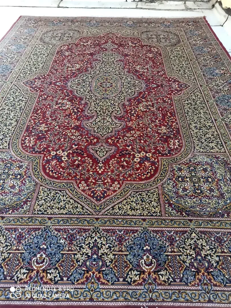 ۲ عدد فرش ۱۲ متری|فرش|کازرون, |دیوار