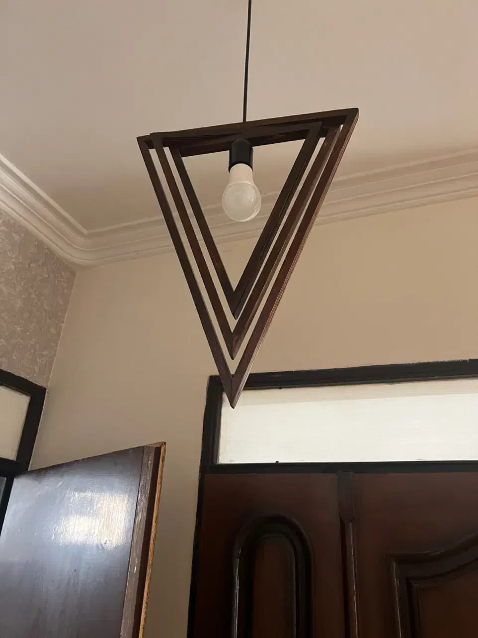 لوستر چوبی|لوستر و چراغ آویز|رشت, دیلمان|دیوار