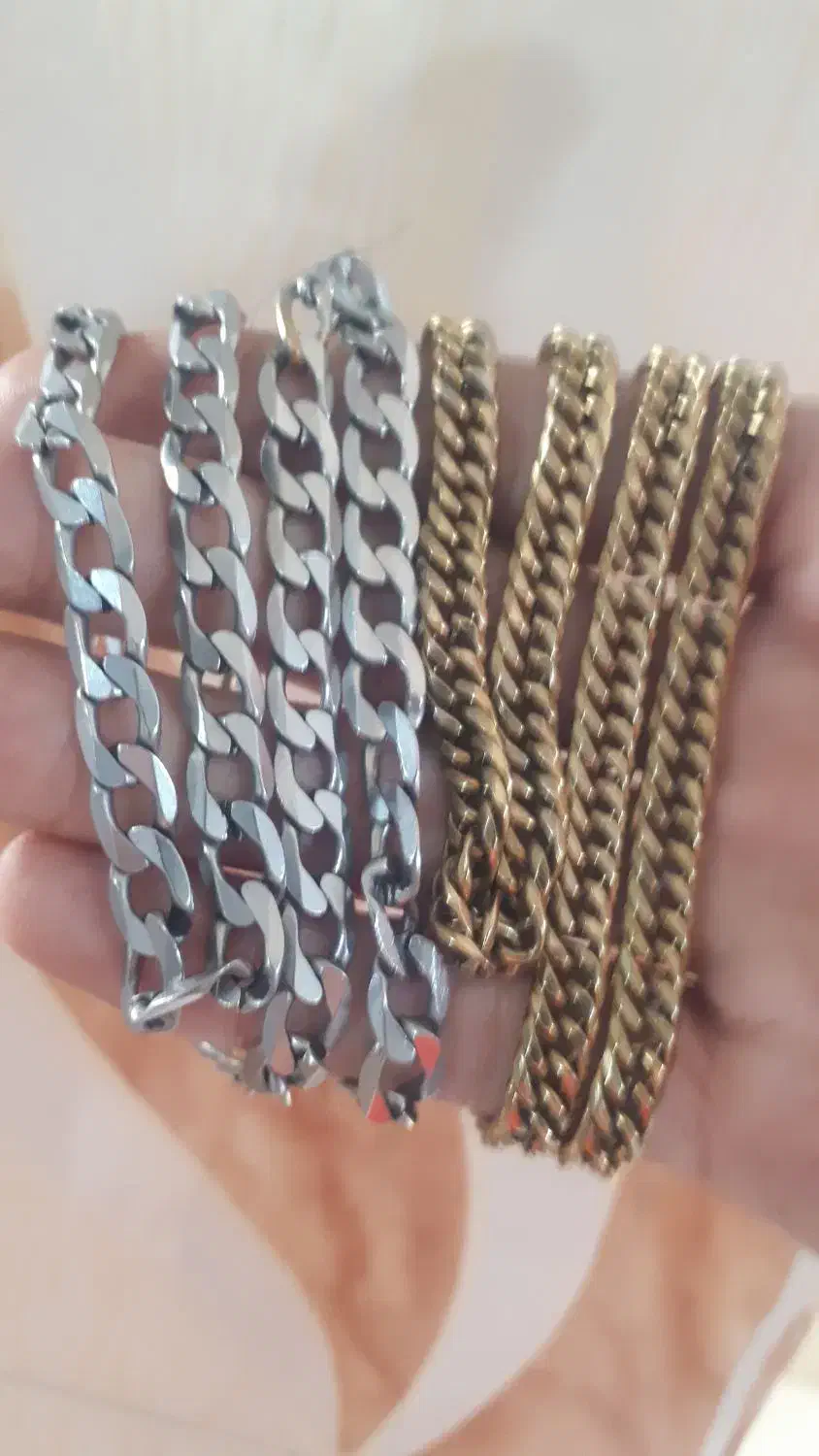 گردنبند رنگ ثابت و استیل ضد خش|بدلیجات|بجنورد, |دیوار