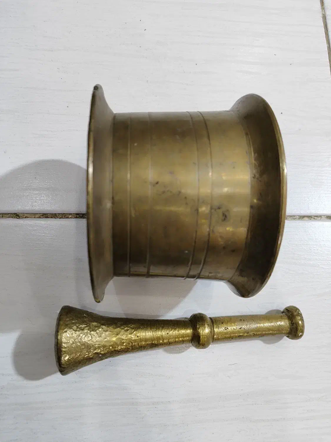 هاونگ برنجی وزن بالای 5کیلو قدیمی سنگین|کلکسیون اشیاء عتیقه|اسلامشهر, شهرک قائمیه|دیوار