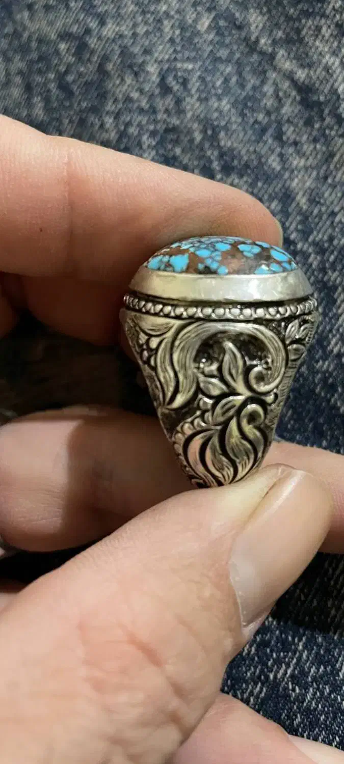 انگشتر 4گل|جواهرات|نیشابور, خط کاشمر|دیوار