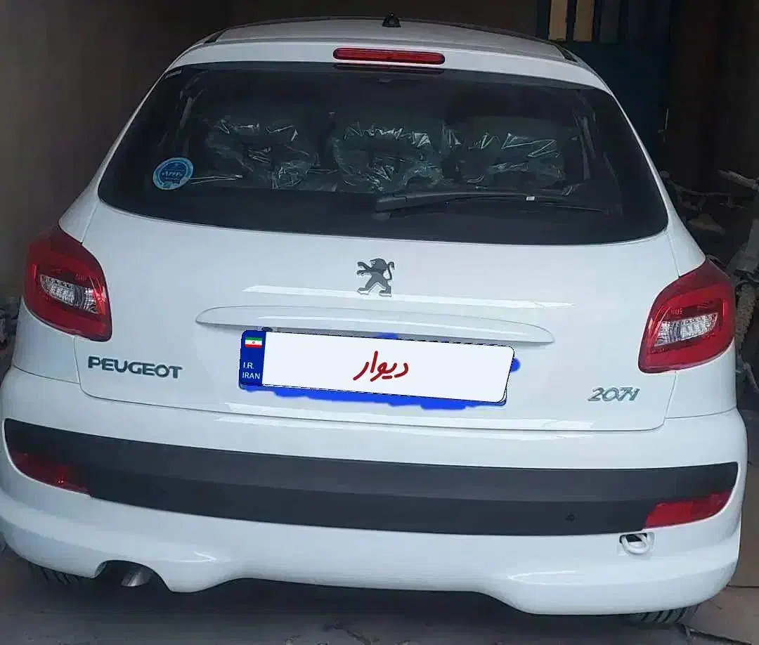پژو 207i پانا موتور جدید تیوفایو پلاس  رینگ فولادی|خودرو سواری و وانت|بندر کنگان, |دیوار